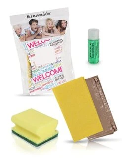 Küchenreinigungs-Amenities "Luxury Brand Nr. 2"- Für Touristenunterkünfte, Campingplätze, B & B - 40 Stück -Geschäft Für Haushaltsreinigungsprodukte 0196aefc 033b 4a68 99ff 262537a5dda7