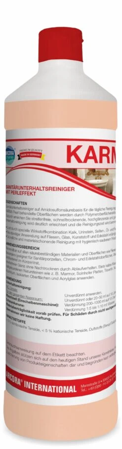 ARCORA Sanitärunterhaltsreiniger BILANZ FRESH, 1L -Geschäft Für Haushaltsreinigungsprodukte 0297cfc1 ec50 44fb 908a f465e93bb1e3