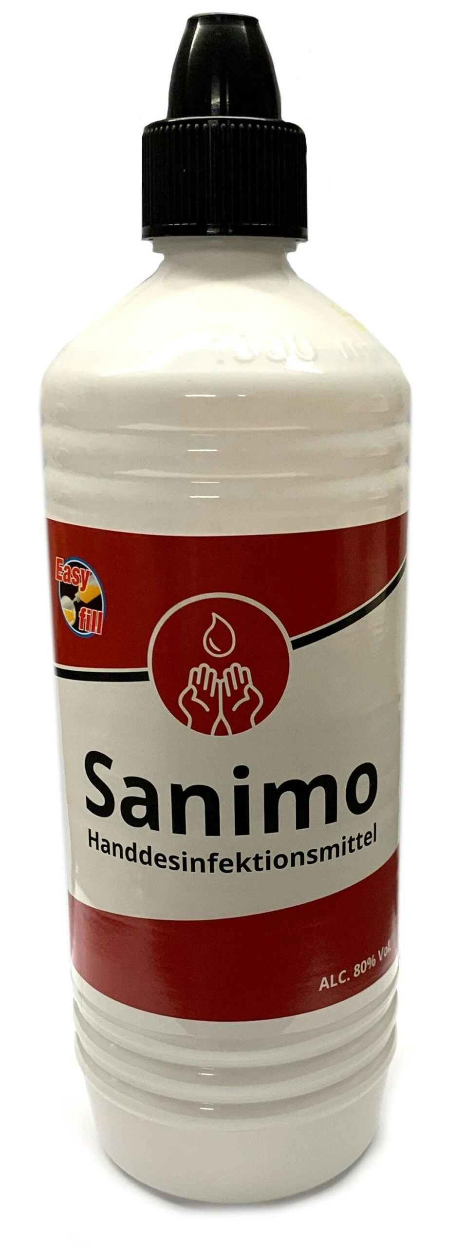 3x 1000ml Sanimo Handdesinfektionsmittel - Anwendungsfertig - Nach Rezept Der WHO Desinfektionsmittel Hände Nachfüllflasche 7 3x 1000ml Sanimo Handdesinfektionsmittel - Anwendungsfertig - Nach Rezept Der WHO Desinfektionsmittel Hände Nachfüllflasche – Bild 5