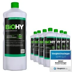 BiOHY Bodenreiniger (3x1l Flasche) | Konzentrat Für Alle Reinigungsgeräte Und Alle Hartböden | Angenehmer Geruch Und Streifenfreie Reinigung -Geschäft Für Haushaltsreinigungsprodukte 0bfef4ac 6d17 4f7a 8c11 cf95311b31d5