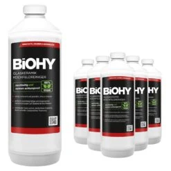 BiOHY Glaskeramik Kochfeldreiniger (2x1l Flasche) | Optimal Zur Reinigung Und Pflege Von Kochfeld Und Induktion | Geeignet Für ALLE GERÄTE -Geschäft Für Haushaltsreinigungsprodukte 0c30e698 52f1 4faf 9ab2 349923f8febf