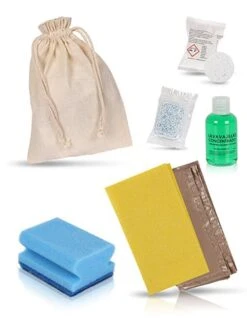Amenities- Reinigungsset In Kraftpapiertüte Nr.4 Für Touristenunterkünfte - 42 Stück -Geschäft Für Haushaltsreinigungsprodukte 12413244 0c0b 4925 8757 2b4462a0e4b3 1