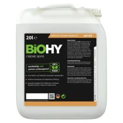 BiOHY Creme Seife (480x1l Flasche) | Hautschonende, Rückfettende Und Geruchsneutrale Handseife PHOSPHATFREI | Ohne Parfüm Und Farbstoffe -Geschäft Für Haushaltsreinigungsprodukte 39466395 11d1 4da0 9294 07c50268db1f