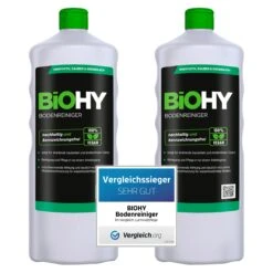 BiOHY Bodenreiniger (3x1l Flasche) | Konzentrat Für Alle Reinigungsgeräte Und Alle Hartböden | Angenehmer Geruch Und Streifenfreie Reinigung -Geschäft Für Haushaltsreinigungsprodukte 3afd65bd 43ca 4bac 90e8 0d543c152679