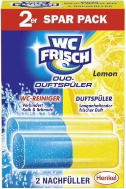 WC FRISCH Duo-Duftspüler 10er Pack Lemon WC Reiniger & WC-Duftstein 10x1 Stück -Geschäft Für Haushaltsreinigungsprodukte 4a91e142 fc2d 471b a7d8 293a5f9c2366
