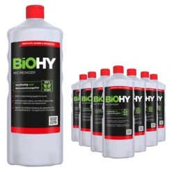BiOHY WC-Reiniger (2x1l Flasche) | EXTRA STARK | Profi Bio Konzentrat | Dickflüssiges Reinigungs-Gel | Ideal Gegen Urinstein -Geschäft Für Haushaltsreinigungsprodukte 4abe95b9 fec1 4ca5 96b7 3101d127ebbc