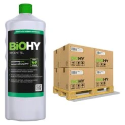 BiOHY Spülmittel (3x1l Flasche) | Frei Von Schädlichen Chemikalien & Biologisch Abbaubar | Glanz- & Fettlöseformel -Geschäft Für Haushaltsreinigungsprodukte 5151b791 d202 4633 9dc5 bfefa6da4a29 1