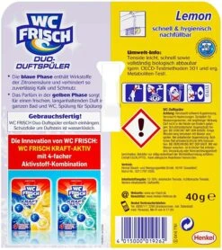 WC Frisch Duo-Duftspüler Lemon 4er Pack WC-Duftstein 4x1 Stück WC Reiniger -Geschäft Für Haushaltsreinigungsprodukte 56284b4f 91fd 401f bebc deda92656b06