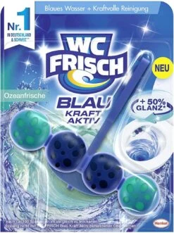 WC FRISCH Kraft Aktiv 4er Pack Blauspüler Ozeanfrische 4x1 Stück WC-Reiniger -Geschäft Für Haushaltsreinigungsprodukte 5676c594 022b 4946 a471 135f490c6666 2
