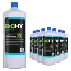 BiOHY Klarspüler (480x1l Flasche) |  Ökologisches Hochkonzentrat | Geeignet Für Alle Spülmaschinen, Für Unschlagbaren Glanz Auf Gläsern & Geschirr -Geschäft Für Haushaltsreinigungsprodukte 5729e448 9fe5 40c5 a171 2d916b7eb5b9 3