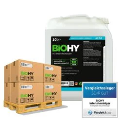 BiOHY Intensivreiniger Universal (24x20l Kanister) | Hochleistungs-INDUSTRIEREINIGER | Grundreiniger Ideal Für Hochdruckreiniger, Schaumarm -Geschäft Für Haushaltsreinigungsprodukte 5b7215ac 2978 44a5 9bba 11f8a6f84a31 1