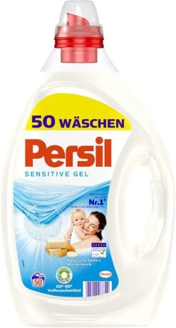 Persil Sensitive Gel Flüssigwaschmittel Waschmittel Wäsche 2x50 Waschladungen -Geschäft Für Haushaltsreinigungsprodukte 60464bf1 f6c3 4937 a40f 7c3228fe64bc