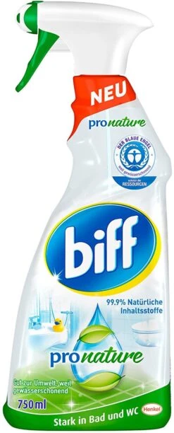 Biff Pro Nature 8x750 Ml Badreiniger Sprühflasche 8er Pack Reiniger Gegen Kalk -Geschäft Für Haushaltsreinigungsprodukte 6be6fe07 0ab7 4f0f 8752 7395fecc3625