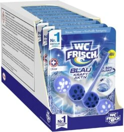 WC FRISCH Kraft Aktiv Blauspüler Chlor 9x150g WC Reiniger Toilettenreiniger -Geschäft Für Haushaltsreinigungsprodukte 6eb51042 45ab 4044 af49 14874a0e61b2