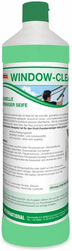 ARCORA Professionelle Fensterreiniger-Seife WINDOW-CLEAN, 5 L -Geschäft Für Haushaltsreinigungsprodukte 7b9b66f2 2372 4d6b a928 52740f059daf 2