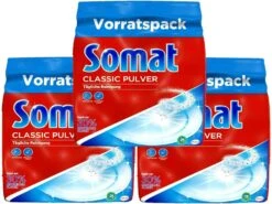 Somat Classic Spülmaschinen Pulver 4x3 Kg Geschirrspülreiniger Reinigung -Geschäft Für Haushaltsreinigungsprodukte 7bc9c7d9 39e4 408b 9df5 d07e2b497289 2