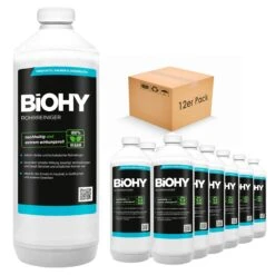 BiOHY Rohrreiniger (1l Flasche) | EXTRA STARK | Flüssiger, Hochkonzentrierter Abflussreiniger | Geruchsneutral | Für Alle Verstopfungen -Geschäft Für Haushaltsreinigungsprodukte 7ccd3e24 ff67 47c7 b722 b163656821a3 2