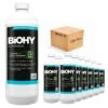 BiOHY Rohrreiniger (12x1l Flasche) | EXTRA STARK | Flüssiger, Hochkonzentrierter Abflussreiniger | Geruchsneutral | Für Alle Verstopfungen -Geschäft Für Haushaltsreinigungsprodukte 7ccd3e24 ff67 47c7 b722 b163656821a3 6