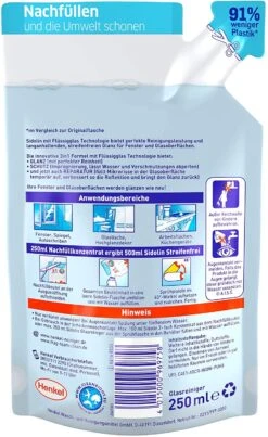 Sidolin Cristal Glasreiniger Glas Reiniger Fensterreiniger 250ml Nachfüller 14 Sidolin Cristal Glasreiniger Glas Reiniger Fensterreiniger 250ml Nachfüller -Geschäft Für Haushaltsreinigungsprodukte 80ded3a9 4605 4d32 918b 19078724680c