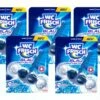 WC Frisch Kraft-Aktiv Blauspüler Chlor WC Reinigen Toilette 5x1 Stück Reiniger