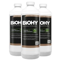 BiOHY Universal Entkalker (3x1l Flasche) | Konzentrat Für 20 Entkalkungsvorgänge Pro Flasche | Kompatibel Mit Allen Kaffeevollautomaten