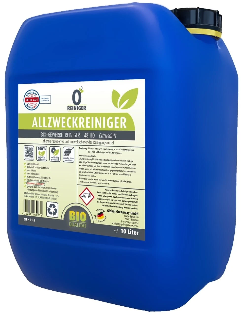 Ocean Wave BIO Reiniger Gewerbe TN 48 10 Liter 5 Ocean Wave BIO Reiniger Gewerbe TN 48 10 Liter – Bild 3