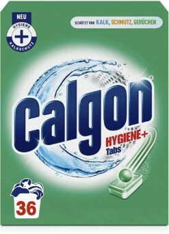Calgon Hygiene+ Tabs Wasserenthärter Entkalker Waschmaschinenreiniger 1x36 Tabs -Geschäft Für Haushaltsreinigungsprodukte 8908f743 673d 4210 ac30 4bbd38735571 1