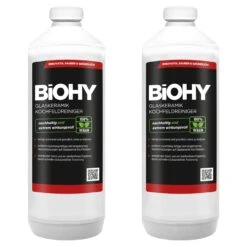 BiOHY Glaskeramik Kochfeldreiniger (9x1l Flasche) | Optimal Zur Reinigung Und Pflege Von Kochfeld Und Induktion | Geeignet Für ALLE GERÄTE -Geschäft Für Haushaltsreinigungsprodukte 897f0007 2e12 4f1c 9cb1 d33aef498a53 2