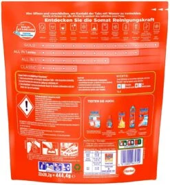 Somat 12 Gold Multiaktiv Spülmaschinentabs 22 Tabs Geschirrspültabs Reinigung -Geschäft Für Haushaltsreinigungsprodukte 8ba8c0e6 615d 4765 a5f3 a9765919fb4c