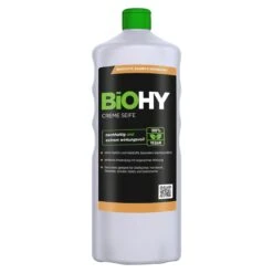 BiOHY Creme Seife (480x1l Flasche) | Hautschonende, Rückfettende Und Geruchsneutrale Handseife PHOSPHATFREI | Ohne Parfüm Und Farbstoffe -Geschäft Für Haushaltsreinigungsprodukte 8c8614a5 6d88 4e17 ad3b 447158dc7d04