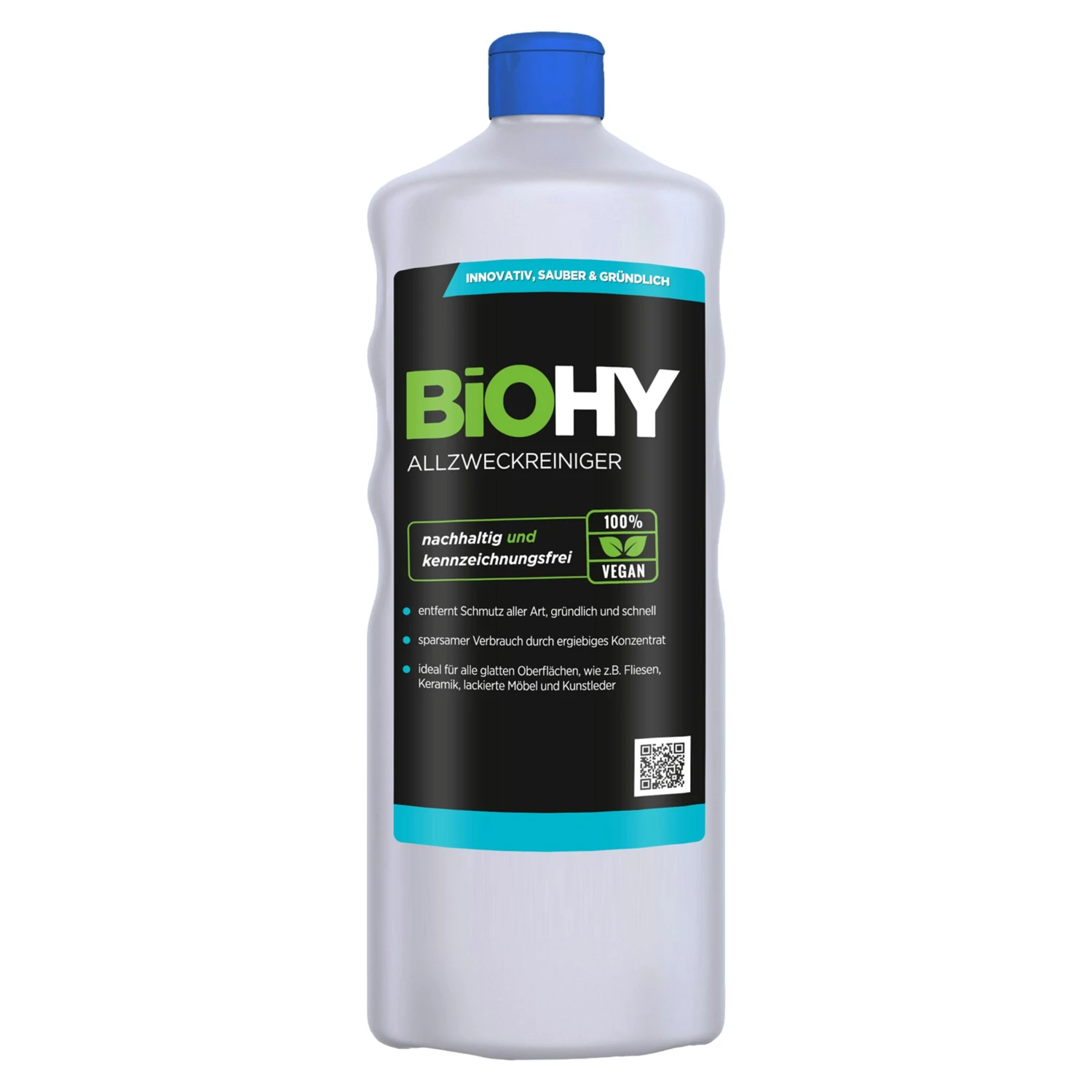 BiOHY Allzweckreiniger Konzentrat (2x1l Flasche) | Schonender Profi - Universalreiniger Für Haushalt Und Auto | Vollständig Biologisch Abbaubar 4 BiOHY Allzweckreiniger Konzentrat (2x1l Flasche) | Schonender Profi - Universalreiniger Für Haushalt Und Auto | Vollständig Biologisch Abbaubar – Bild 2