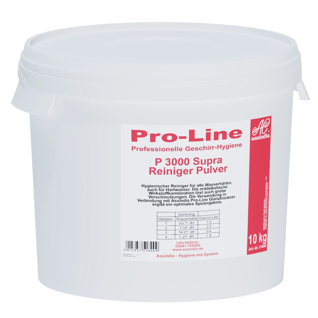 ProLine P3000 Supra Geschirr-Reiniger Pulver 10kg 3 ProLine P3000 Supra Geschirr-Reiniger Pulver 10kg