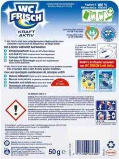 WC-Frisch Kraft Aktiv 4er Pack Duftspüler Frische Brise 4x1 Stück WC-Reiniger -Geschäft Für Haushaltsreinigungsprodukte 90f6f4d1 49d2 43ee 850a a77f19880cd3