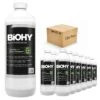 BiOHY Backofenreiniger Hochkonzentrat (12x1l Flasche) | Profi Grillreiniger, Fettlöser EXTRA STARK | Zur Einfachen Und Schnellen Ofenreinigung