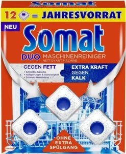 Somat Duo Maschinenreiniger Tabs Geschirrspül Reiniger 4x12 Stück Spülmittel -Geschäft Für Haushaltsreinigungsprodukte 9b0d2f64 0c7f 4b90 9fd8 5abaafe2336f