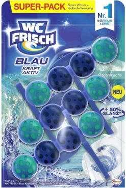WC FRISCH Kraft Aktiv Blauspüler Ozeanfrische 3x150g WC Reiniger Reinigung -Geschäft Für Haushaltsreinigungsprodukte 9ca12b9b 89c3 4b2c 9342 81c94cdff433