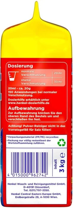 Somat Classic Spülmaschinen Pulver 3 Kg Geschirrspülreiniger Reinigung Reiniger -Geschäft Für Haushaltsreinigungsprodukte 9f538e36 fc77 4d63 8854 6ce3549a5911