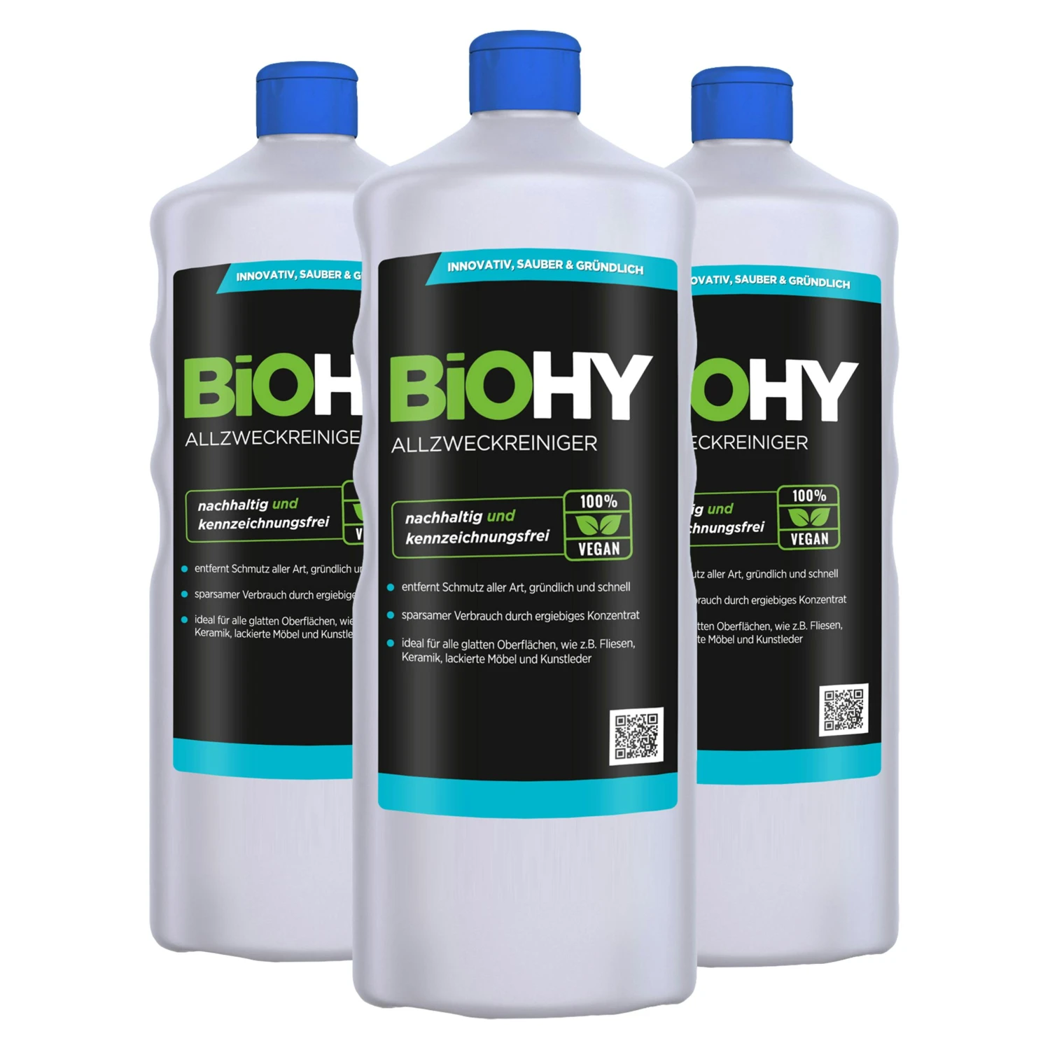BiOHY Allzweckreiniger Konzentrat (2x1l Flasche) | Schonender Profi - Universalreiniger Für Haushalt Und Auto | Vollständig Biologisch Abbaubar 7 BiOHY Allzweckreiniger Konzentrat (2x1l Flasche) | Schonender Profi - Universalreiniger Für Haushalt Und Auto | Vollständig Biologisch Abbaubar – Bild 5