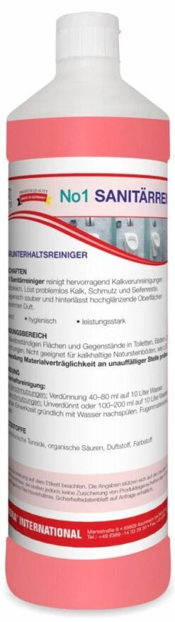 ARCORA Sanitärunterhaltsreiniger BILANZ FRESH, 1L -Geschäft Für Haushaltsreinigungsprodukte b3d11401 a867 4a15 ae6c 2b320b08ce20 1