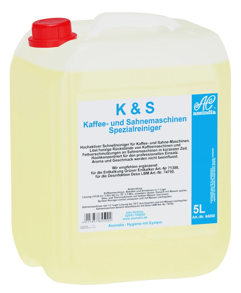 K&S Kaffee- & Sahnem.-Rein. Flüssig 1000ml 4 K&S Kaffee- & Sahnem.-Rein. Flüssig 1000ml – Bild 2