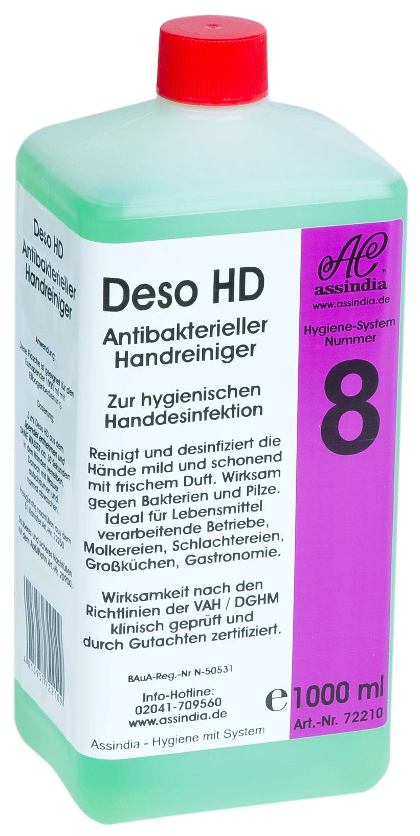 Deso HD Antibact. Handreiniger 1000ml 3 Deso HD Antibact. Handreiniger 1000ml