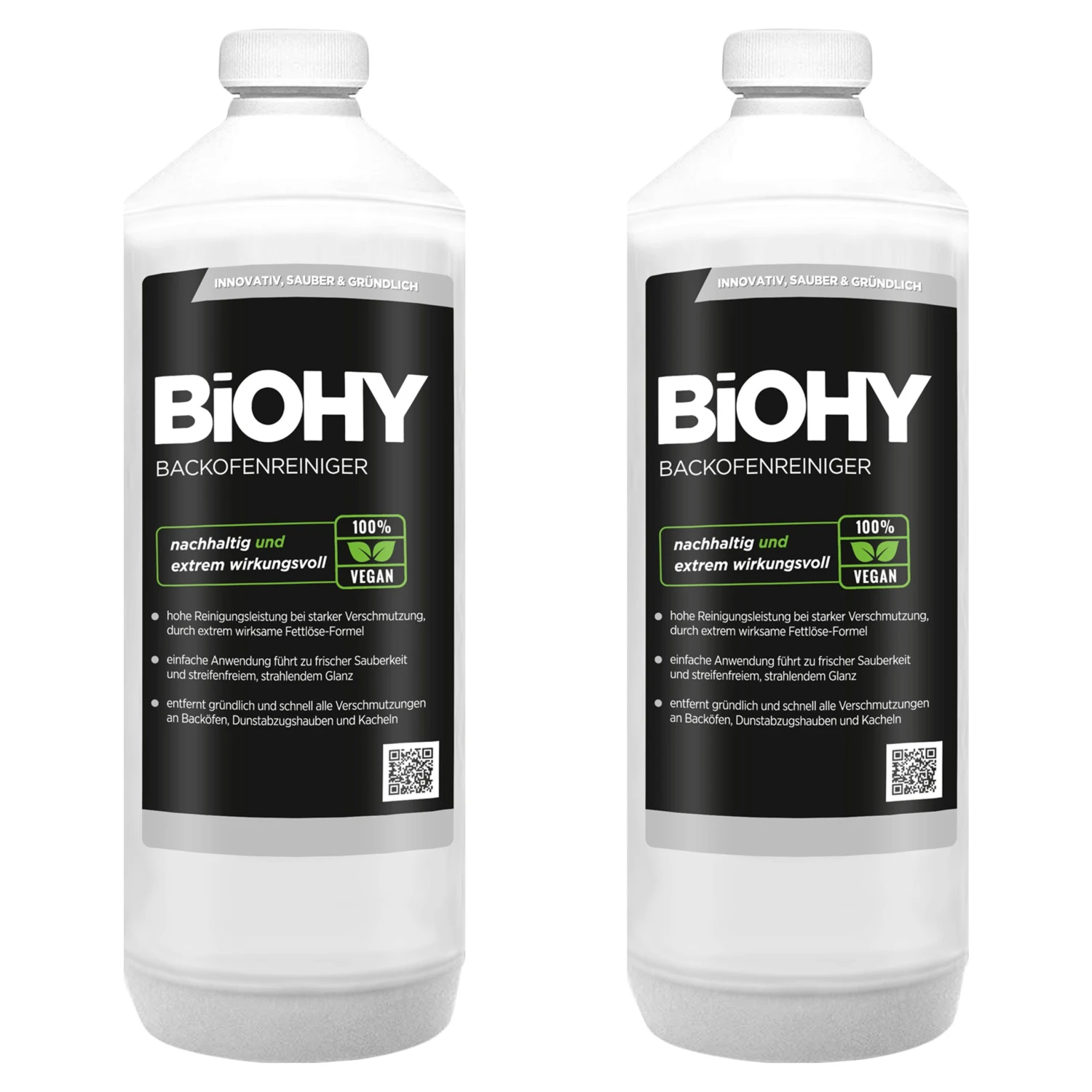 BiOHY Backofenreiniger Hochkonzentrat (480x1l Flasche) | Profi Grillreiniger, Fettlöser EXTRA STARK | Zur Einfachen Und Schnellen Ofenreinigung 7 BiOHY Backofenreiniger Hochkonzentrat (480x1l Flasche) | Profi Grillreiniger, Fettlöser EXTRA STARK | Zur Einfachen Und Schnellen Ofenreinigung – Bild 5