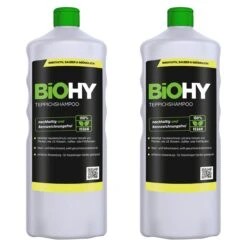BiOHY Teppichshampoo (9x1l Flasche) | Teppichreiniger Ideal Zur Entfernung Von Hartnäckigen Flecken | SPEZIELL FÜR WASCHSAUGER ENTWICKELT -Geschäft Für Haushaltsreinigungsprodukte def50855 0586 46f0 bf3c 8985d975b3d8