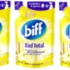 Biff Bad Total Zitrus Badreiniger Bad Reiniger Badezimmer 3x250 Ml Nachfüllpack