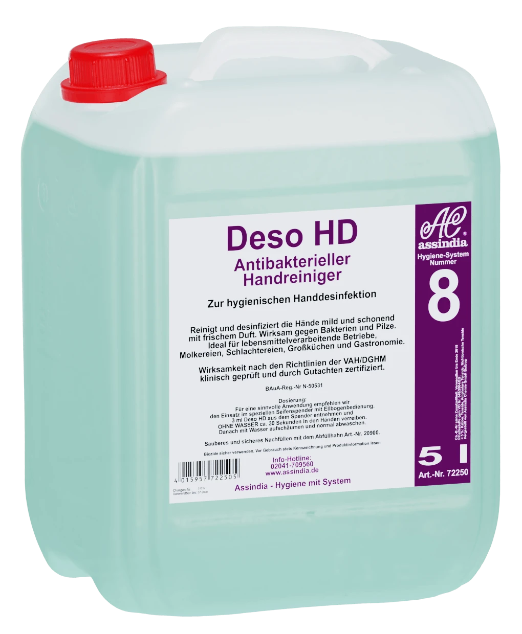 Deso HD Antibact. Handreiniger 1000ml 4 Deso HD Antibact. Handreiniger 1000ml – Bild 2