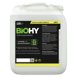 BiOHY Teppichshampoo (24x20l Kanister) | Teppichreiniger Ideal Zur Entfernung Von Hartnäckigen Flecken | SPEZIELL FÜR WASCHSAUGER ENTWICKELT -Geschäft Für Haushaltsreinigungsprodukte ec39a659 c717 4e58 a3cb dd2eeabe6edd 1