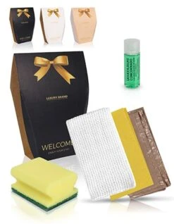 Amenities- Hygieneset Bio Luxury Brand (3 Verschiedene Packungen) - 40 Stück -Geschäft Für Haushaltsreinigungsprodukte f4309ba6 66a6 46f7 896f 43b2a63f11eb 1
