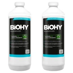 BiOHY Rohrreiniger (12x1l Flasche) | EXTRA STARK | Flüssiger, Hochkonzentrierter Abflussreiniger | Geruchsneutral | Für Alle Verstopfungen -Geschäft Für Haushaltsreinigungsprodukte f99150a9 60c5 40c9 aca5 8ddb29da5d3c 5