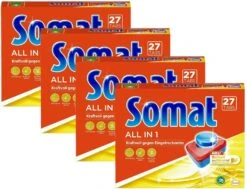 Somat 7 All In 1 Multi Aktiv Spülmaschinentabs 27 Tabs Geschirrspülreiniger -Geschäft Für Haushaltsreinigungsprodukte fd439252 b6bc 4af4 9baf d70056c47052